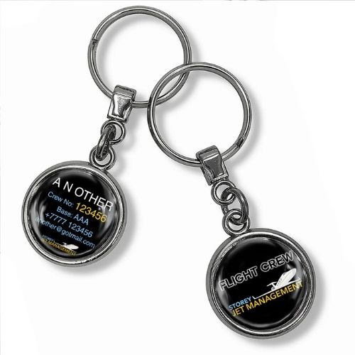 Doming Keyring